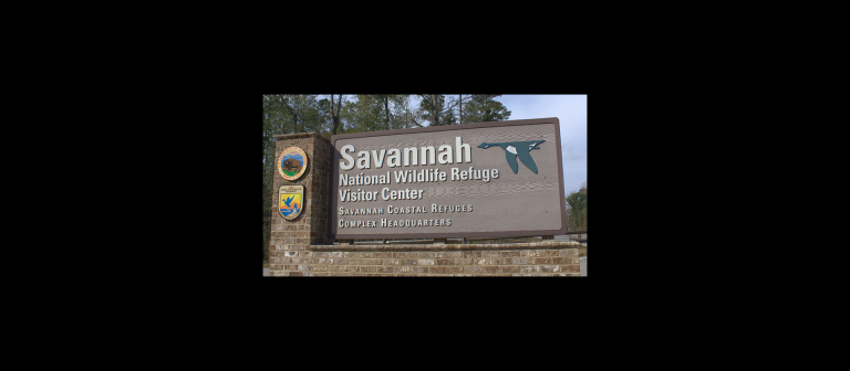 Savannah National Wildlife Refuges Complex Headquarters sign Savannah National Wildlife Refuges Complex Headquarters sign