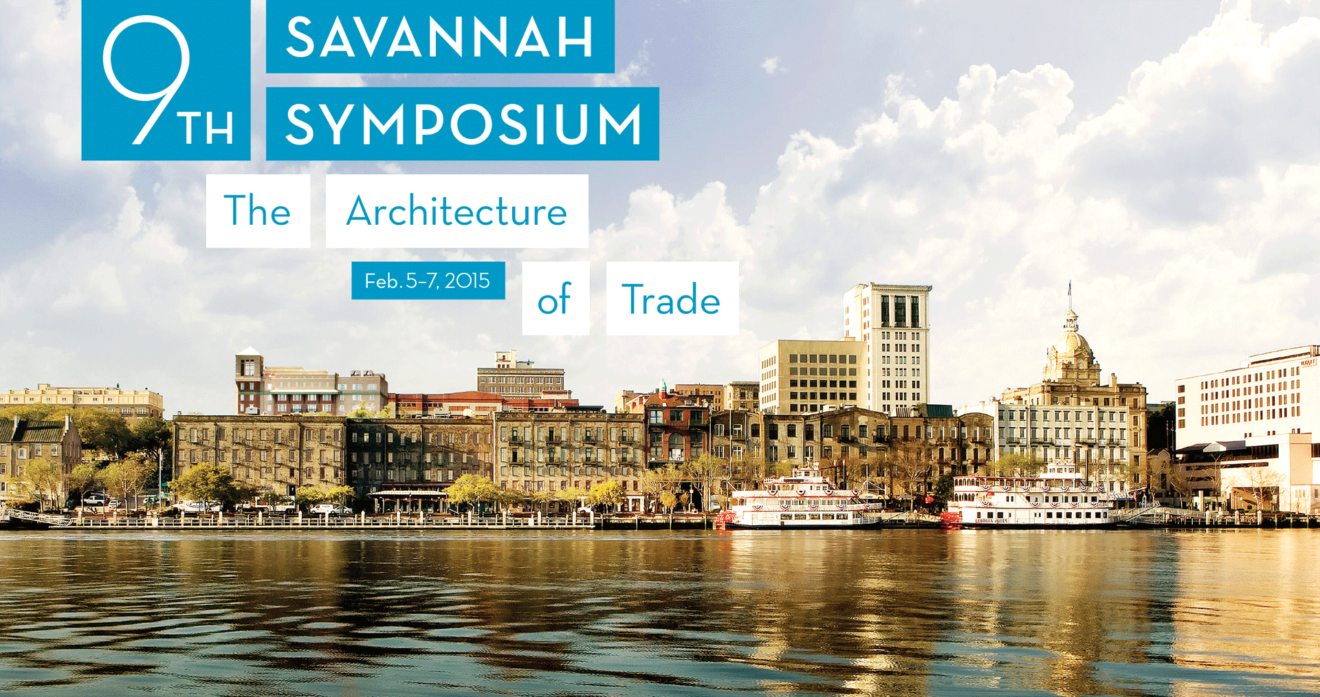 Advertising for the Architecture of Trade Symposium