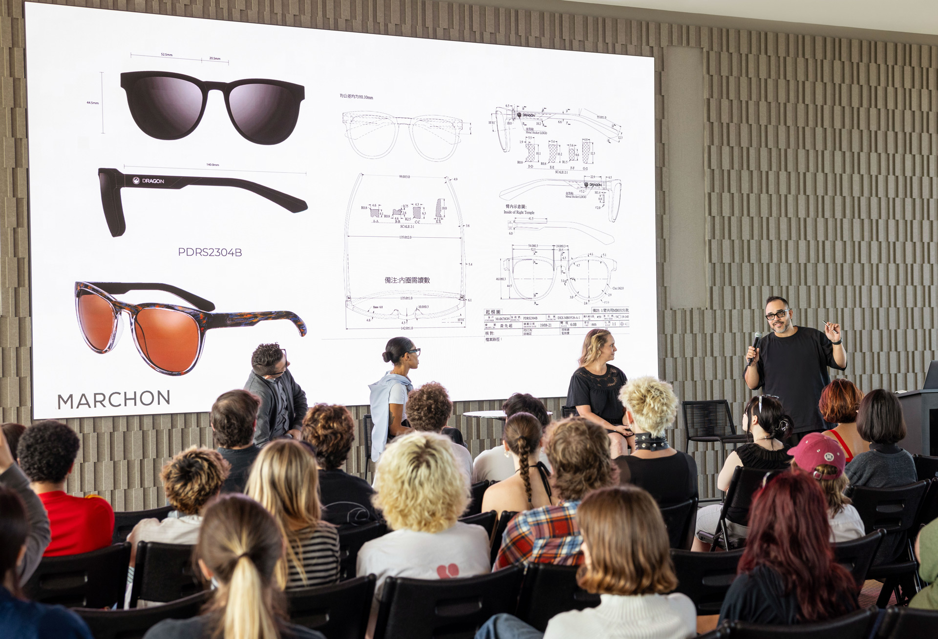 Accessory design panel focused on fashion eyewear design.