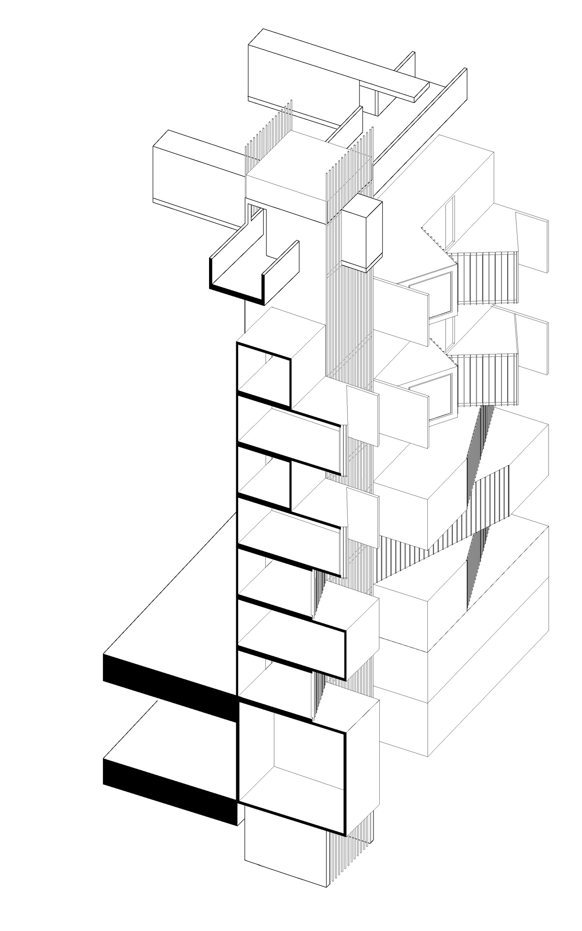 Rendering of dynamic modular housing
