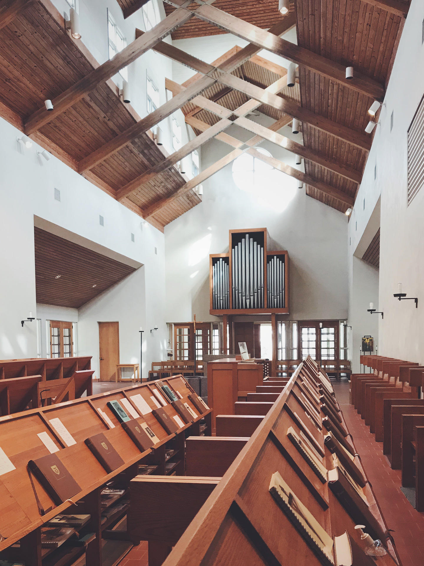 interior of Mepkin Abbey
