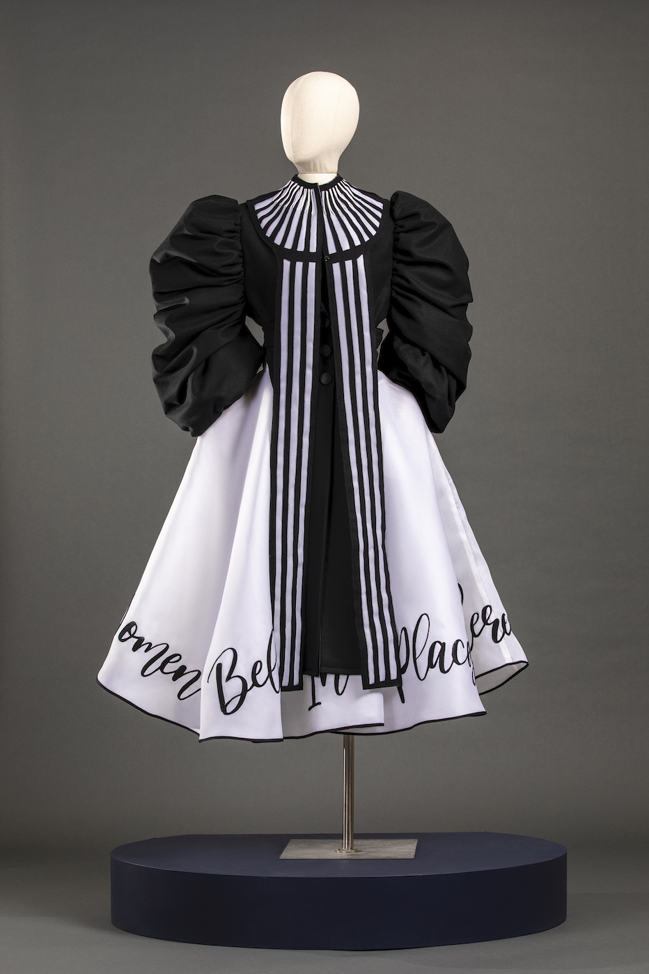 Viviane Carvalho (B.F.A., fashion, 2016) designed for Ruth Bader Ginsburg.