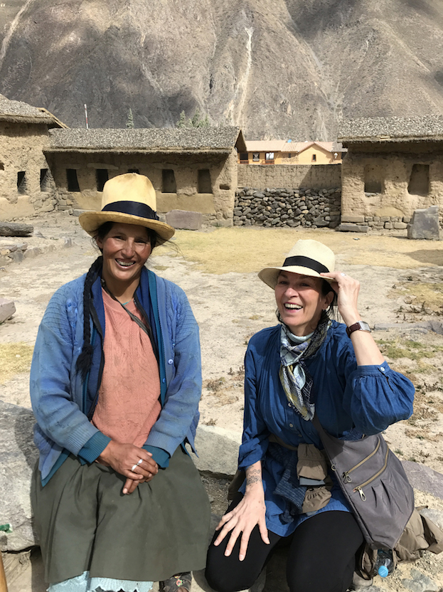 Jill Kinnear in Peru
