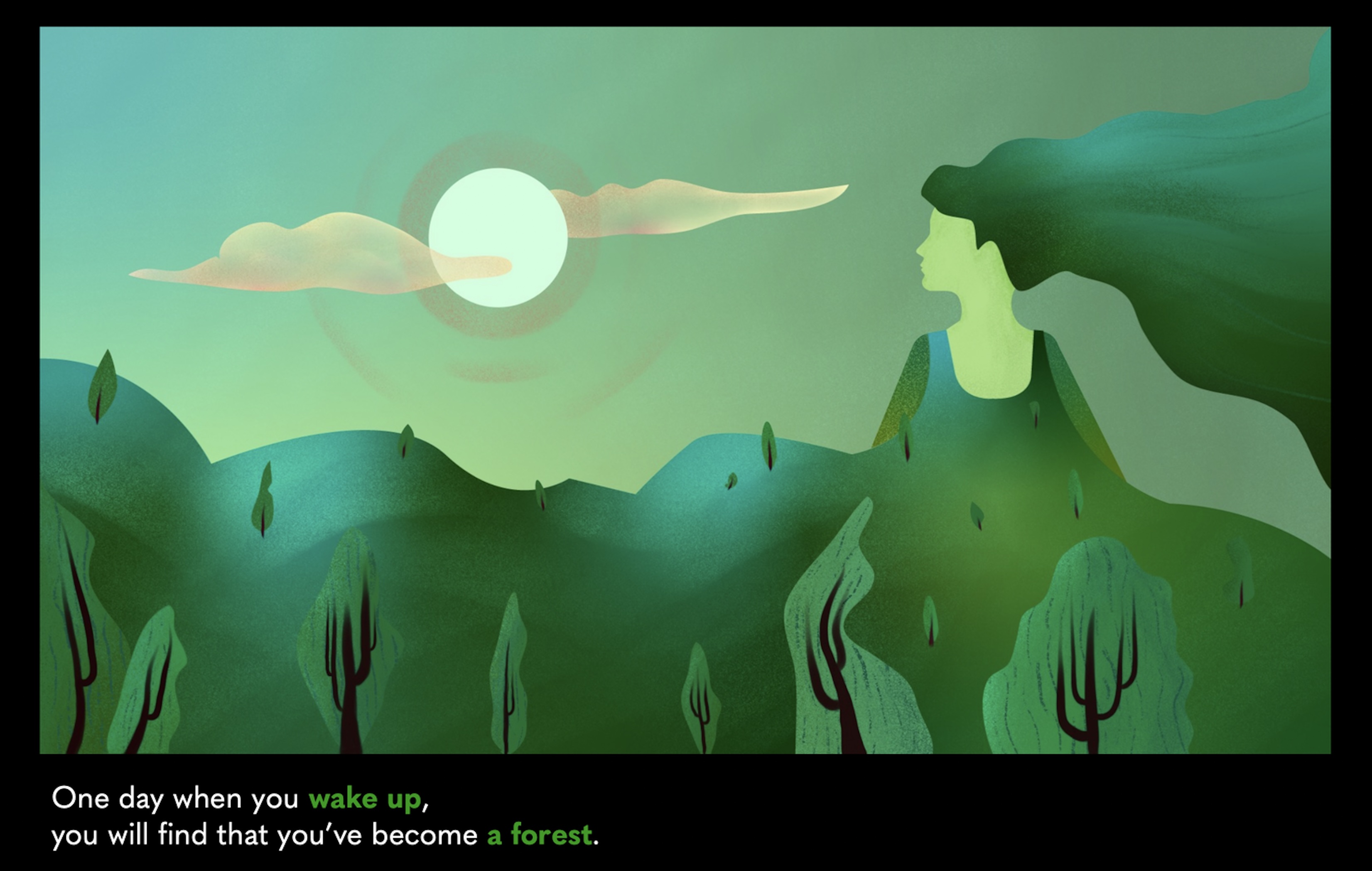 AeSun Jung Forest poetry