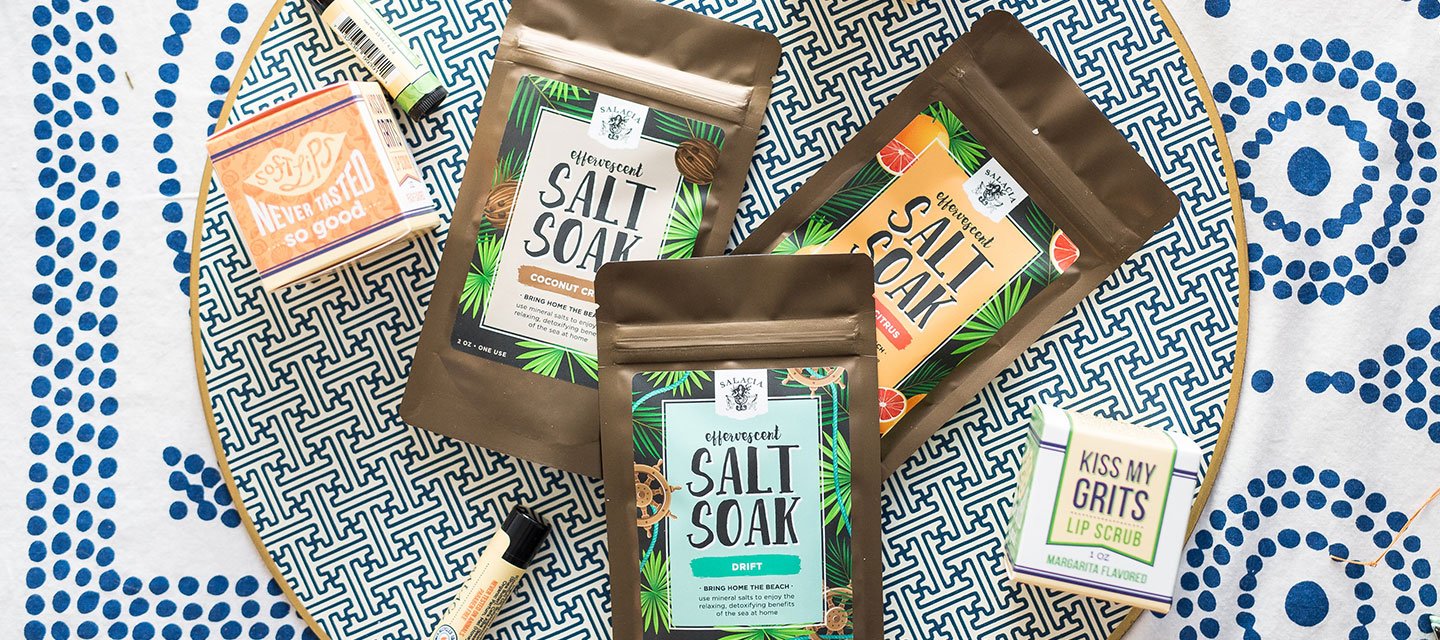 Salt Soaks from  Salacia Salts