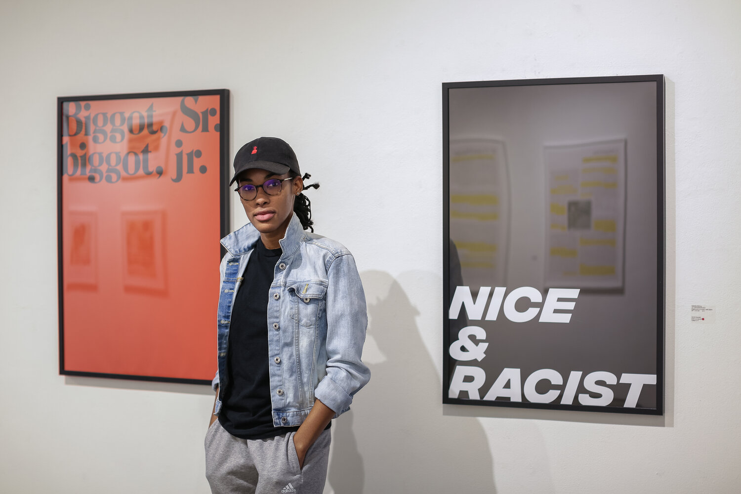poitrait of danielle mccoy in a gallery