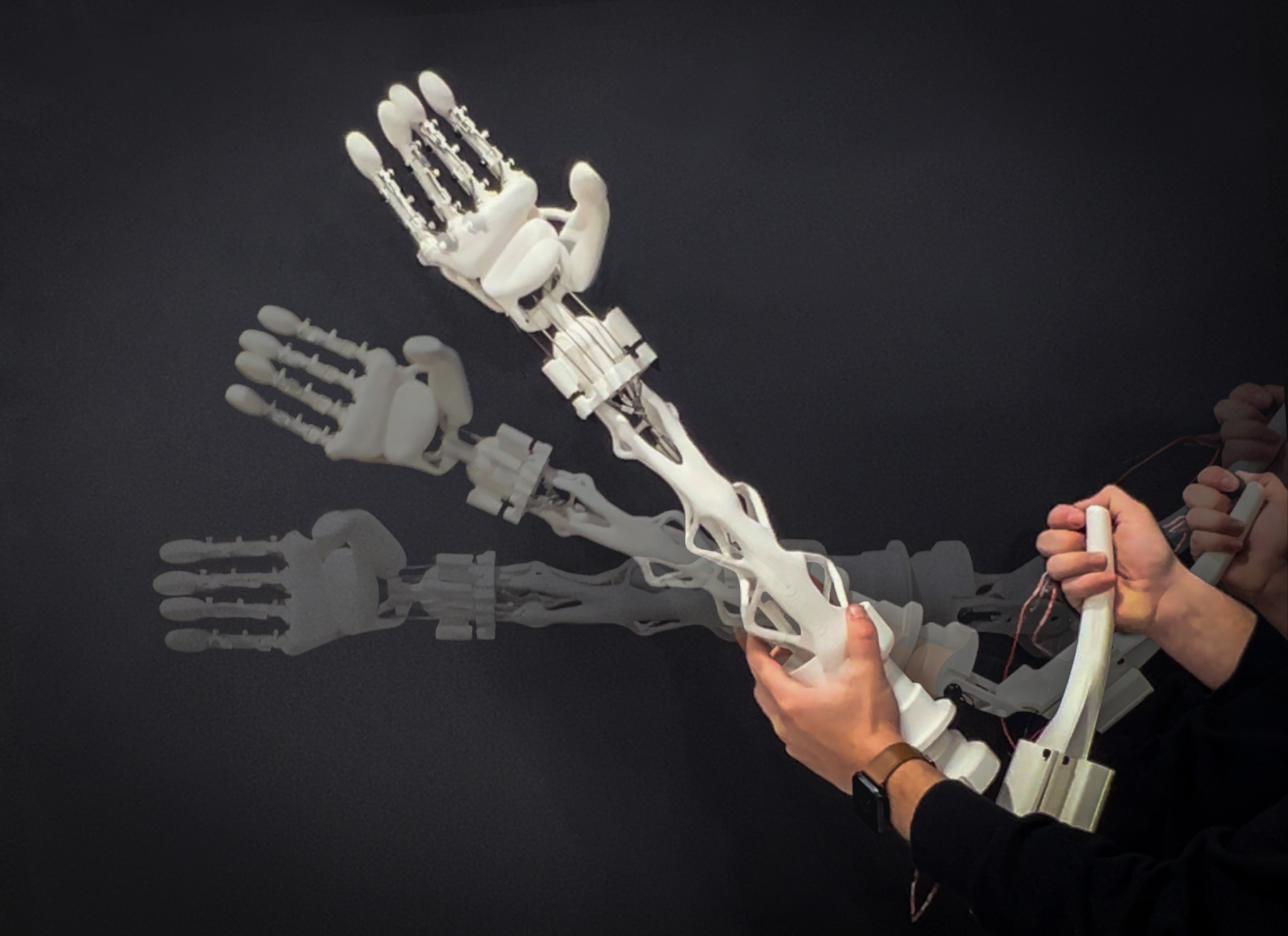 photo of 3d printed bionic arm