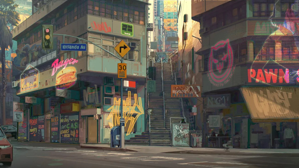 Art from Mountaintop Studio's forthcoming debut game.