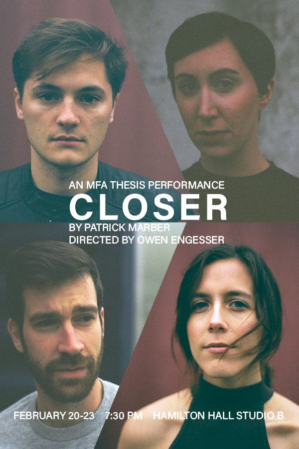 poster for closer performance