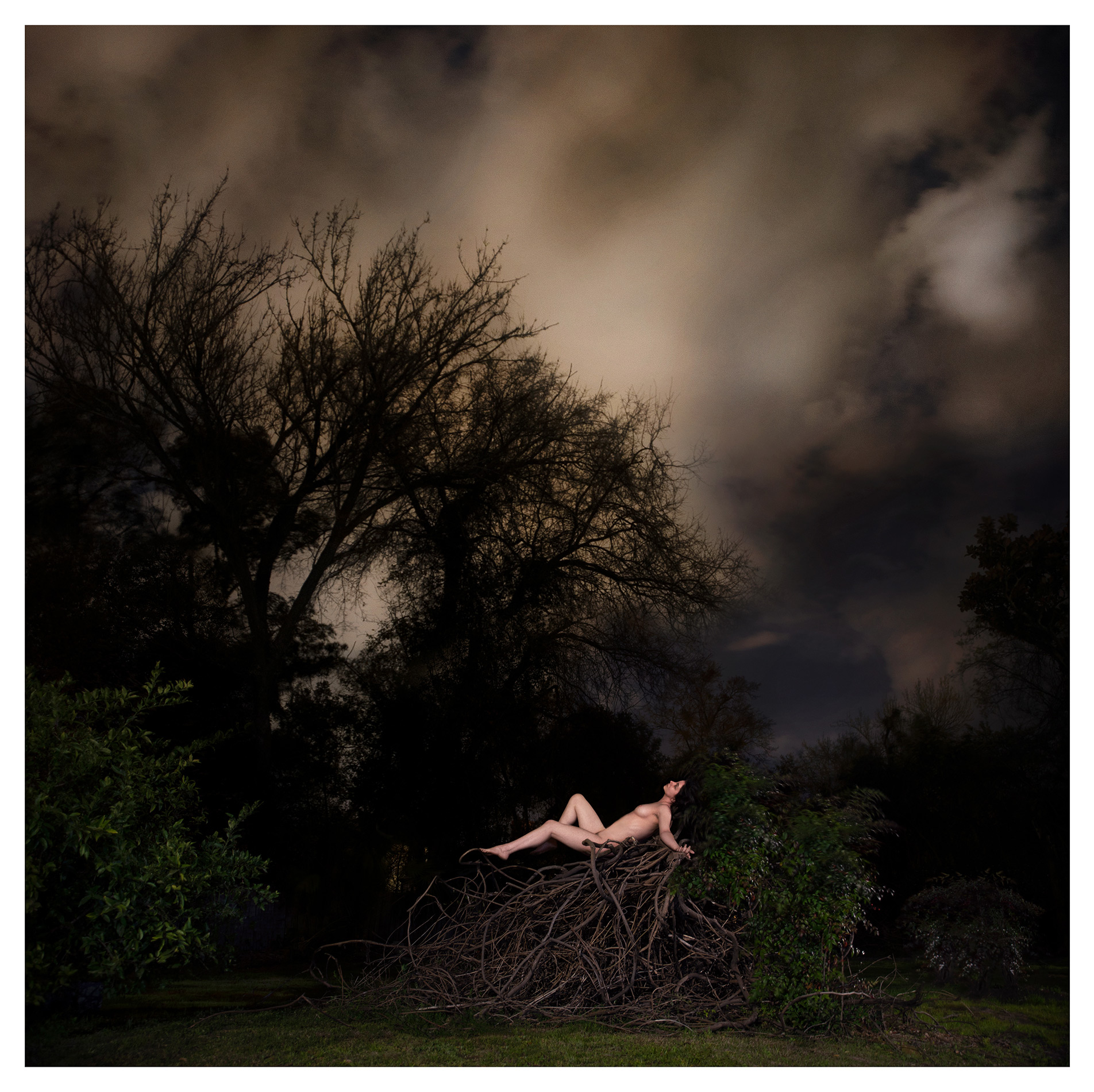 "Moonbather," Emily Earl (B.F.A., photography, 2007, Savannah, GA), 2021.