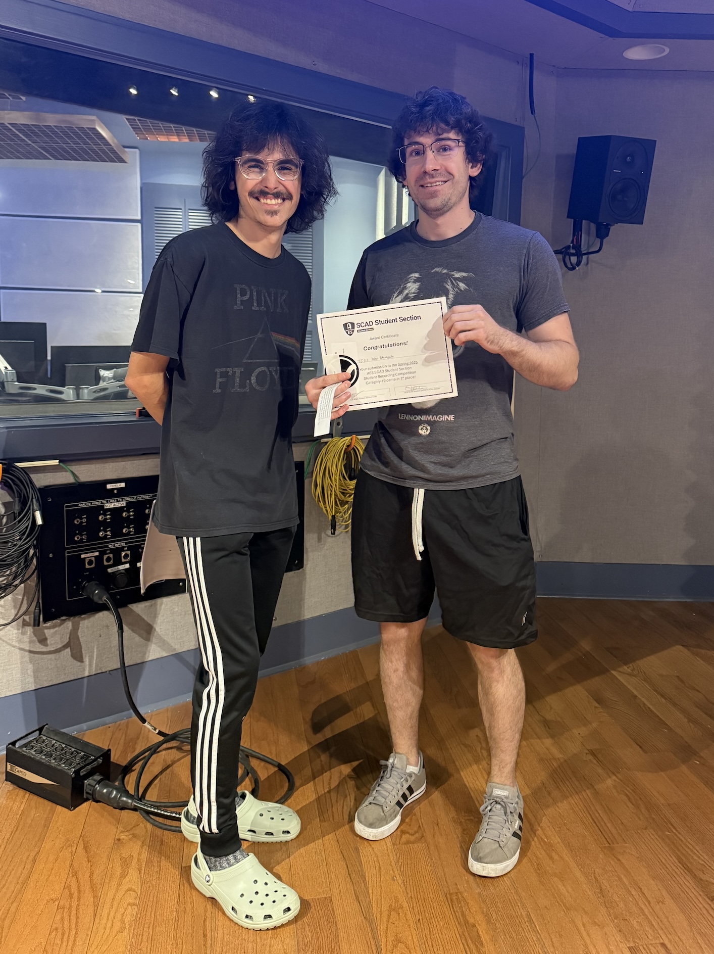 Andreas Asimakopolous AES winner
