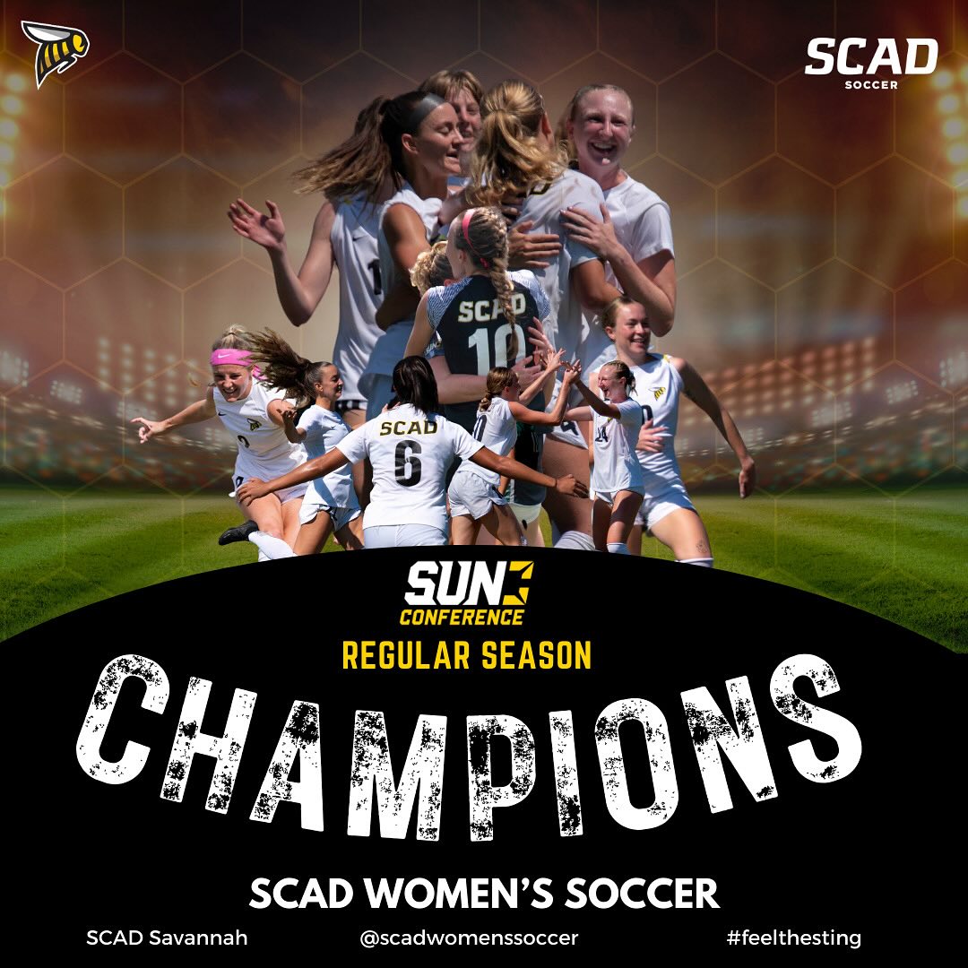 SCAD soccer poster
