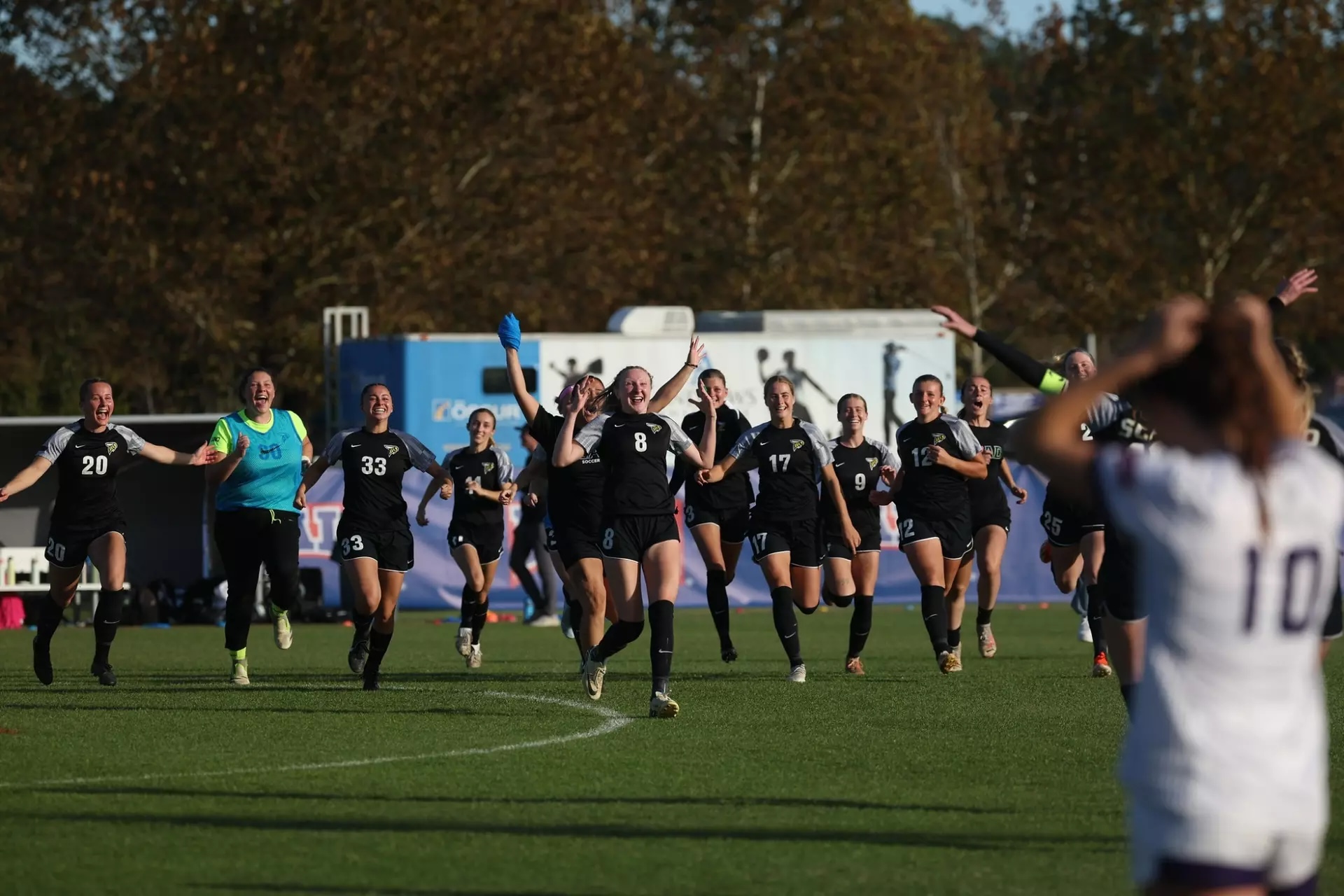 women soccer win 