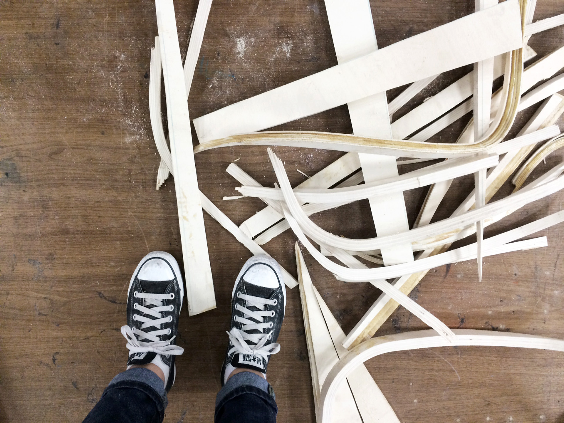 Scraps of wood