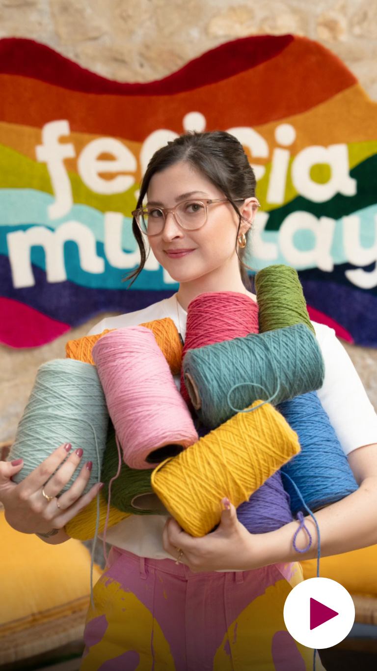 Felicia Murray in her Atelier at SCAD Lacoste, France
