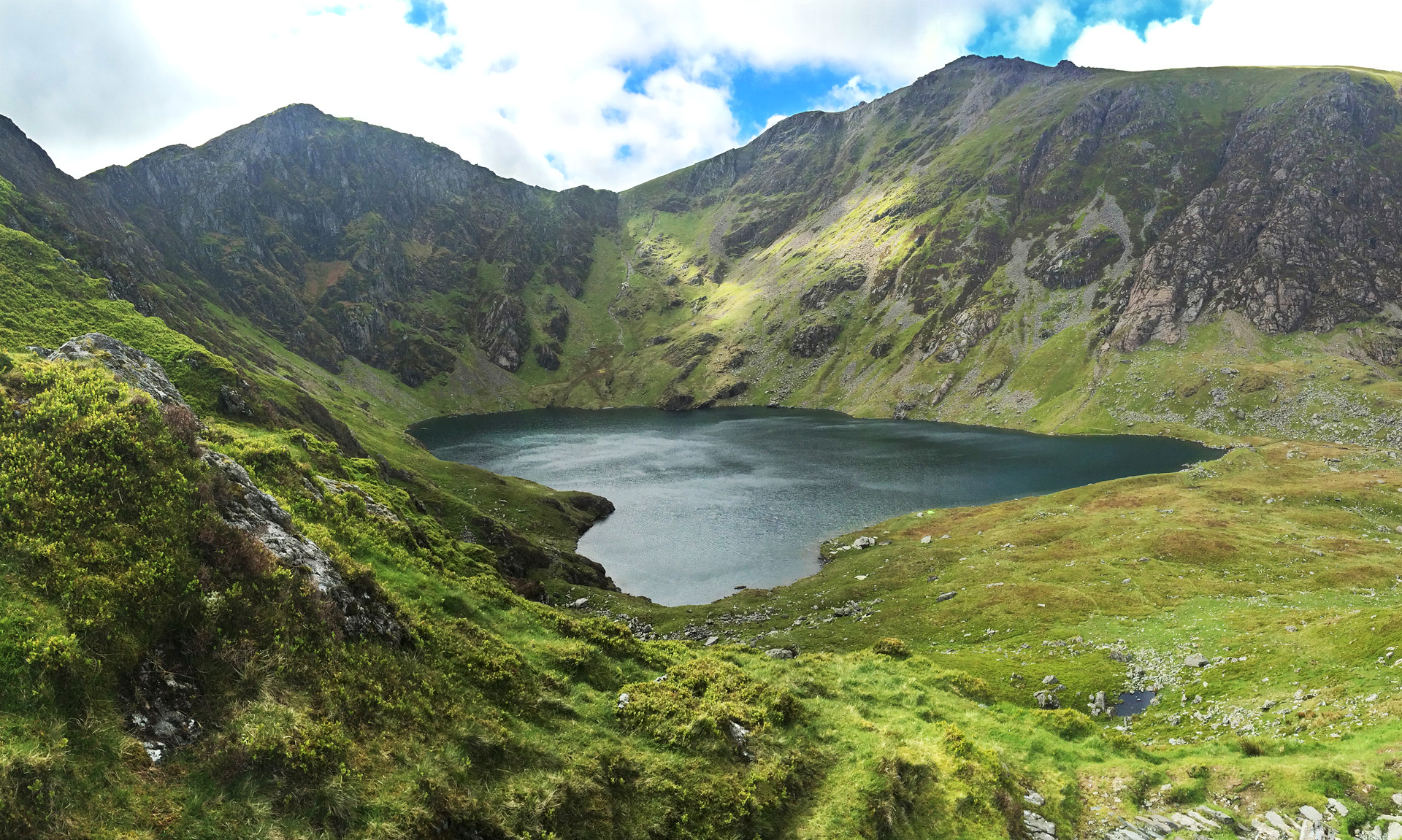 Cadair Idris mountain in Wales