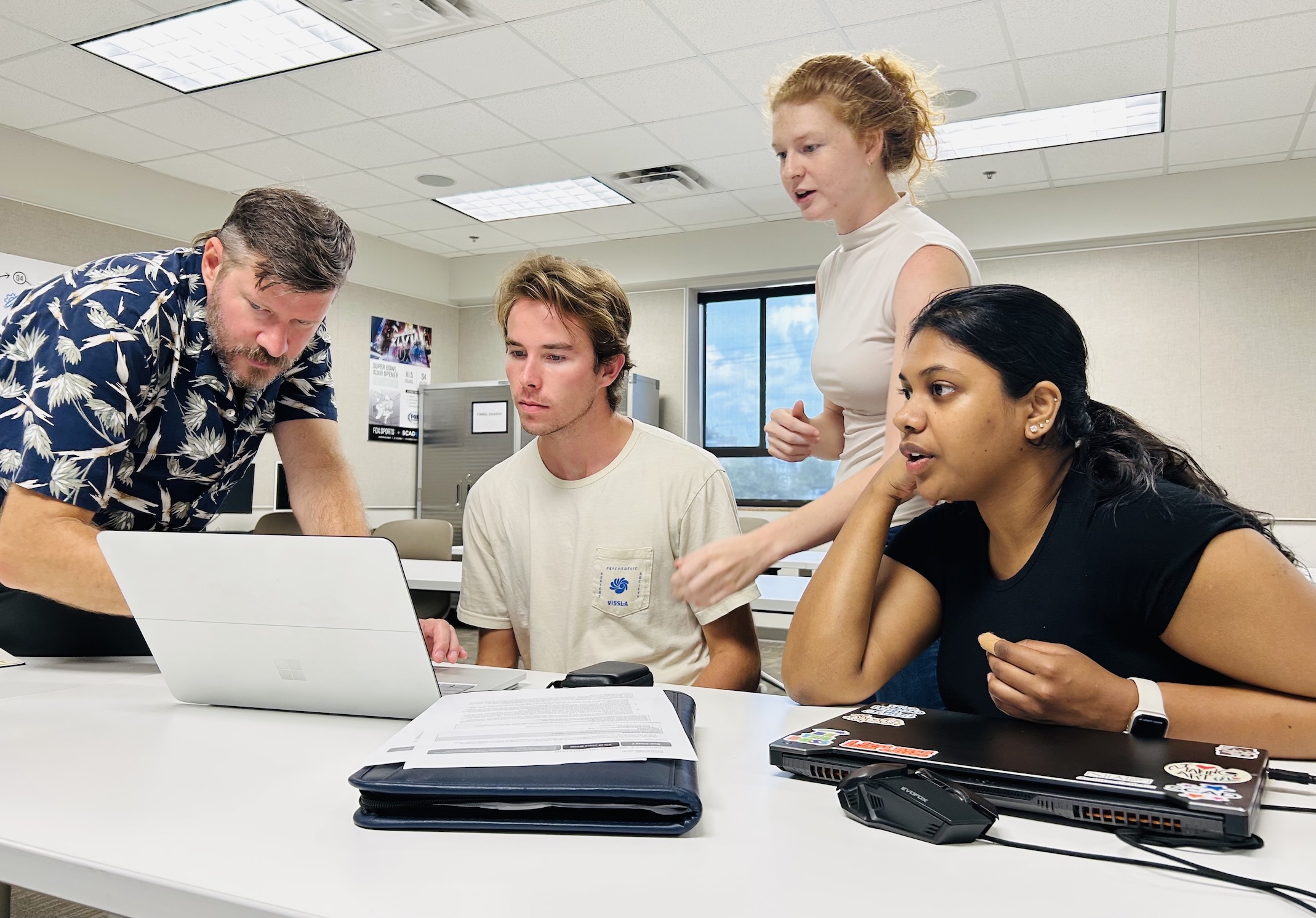 Tide to Town classroom