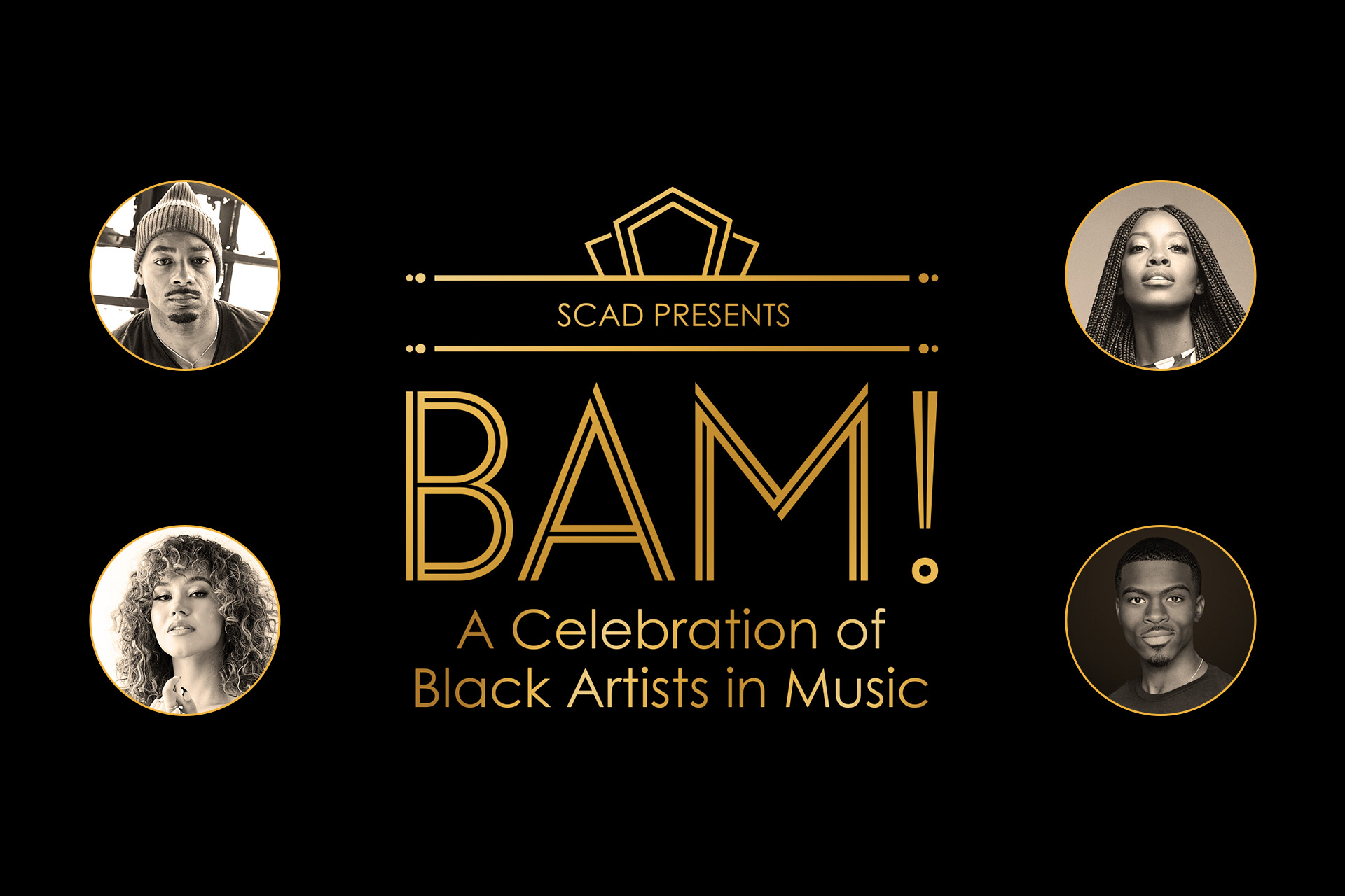 SCAD Hosts BAM! promotional graphic