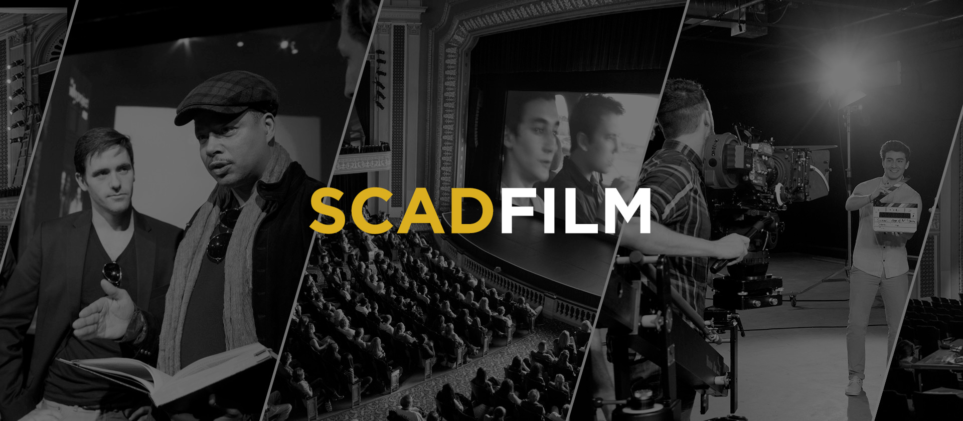 Graphic treatment of SCAD Film 