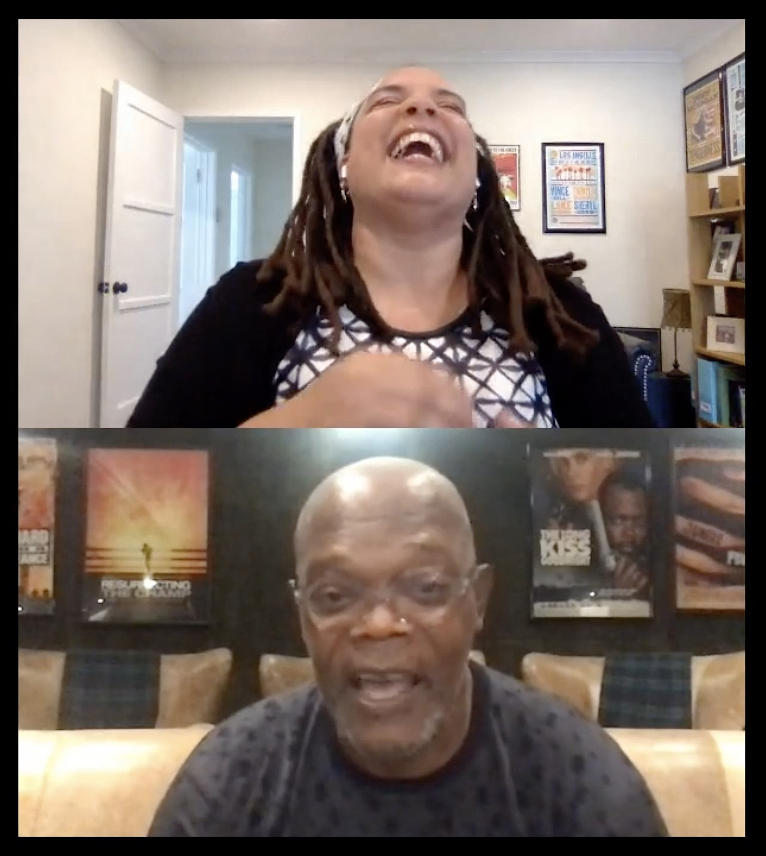 Samuel L. Jackson In a conversation filled with laughter and insights moderated by Entertainment Weekly executive editor Sarah Rodman