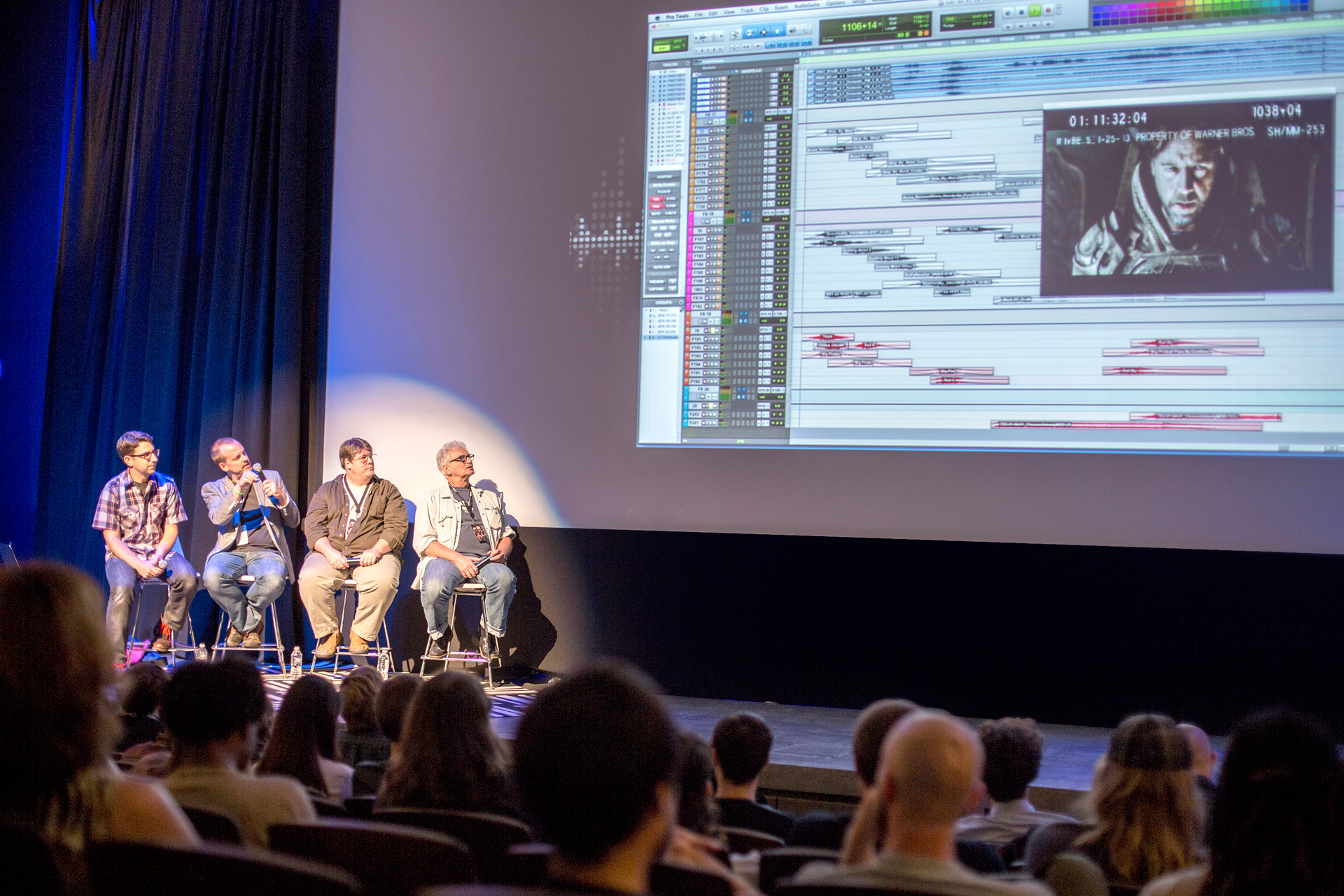 Photo of Savannah Film Festival 2014 Sound Design panel