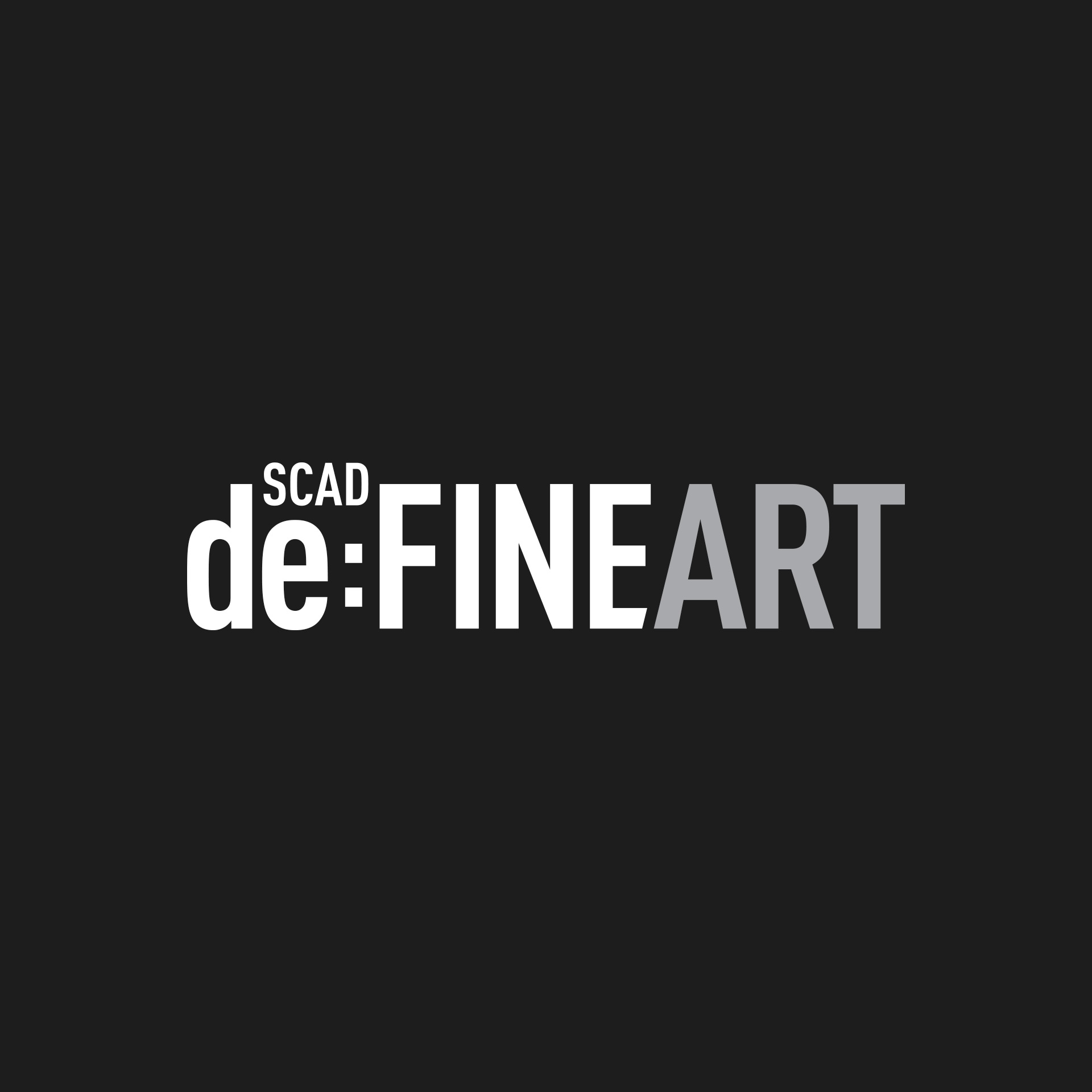 SCAD deFINE ART logo