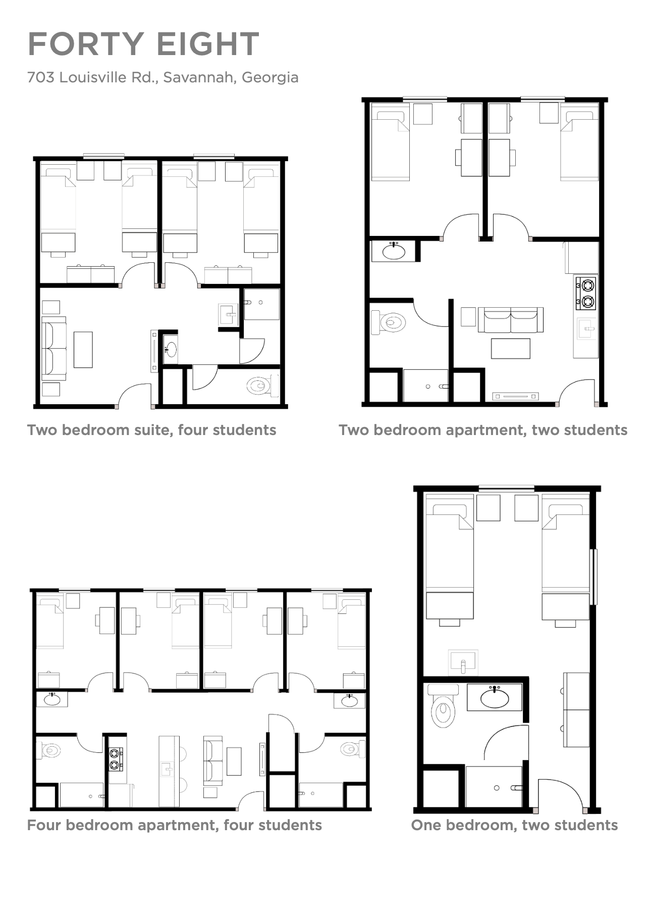 FORTY-EIGHT floorplan model