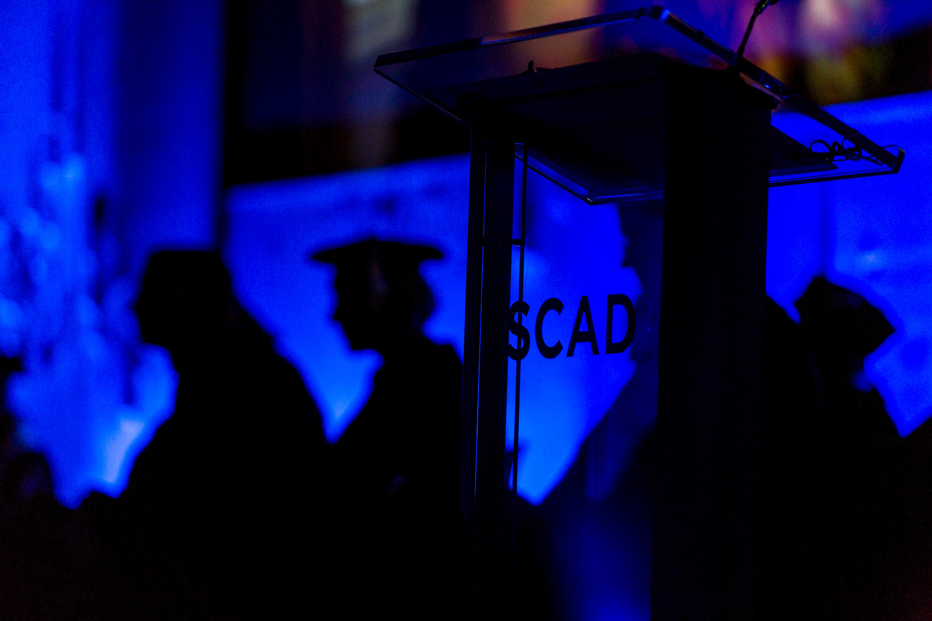 SCAD podium