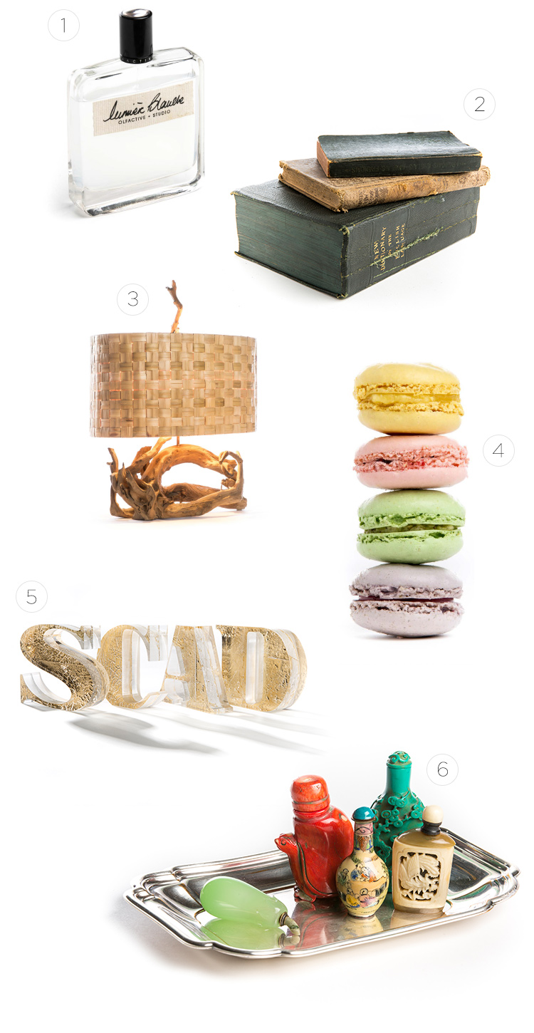 Series of six items University President Paula Wallace currently fancies