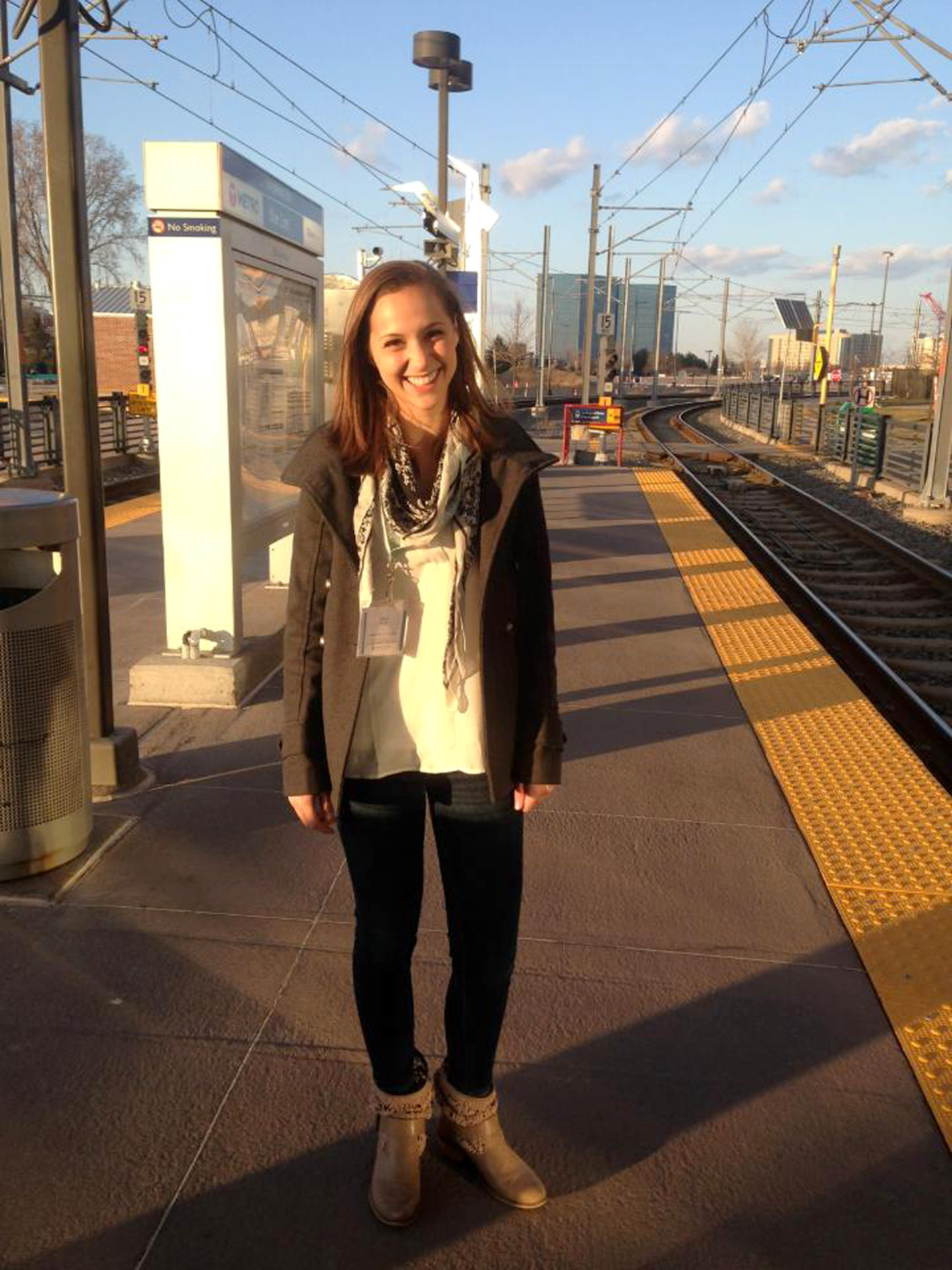Writing student Lauren Wolf 