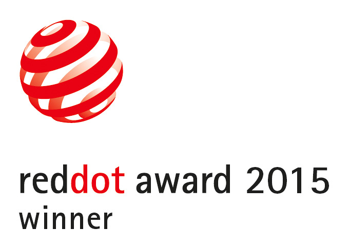Red Dot Award 2015 Winner Logo