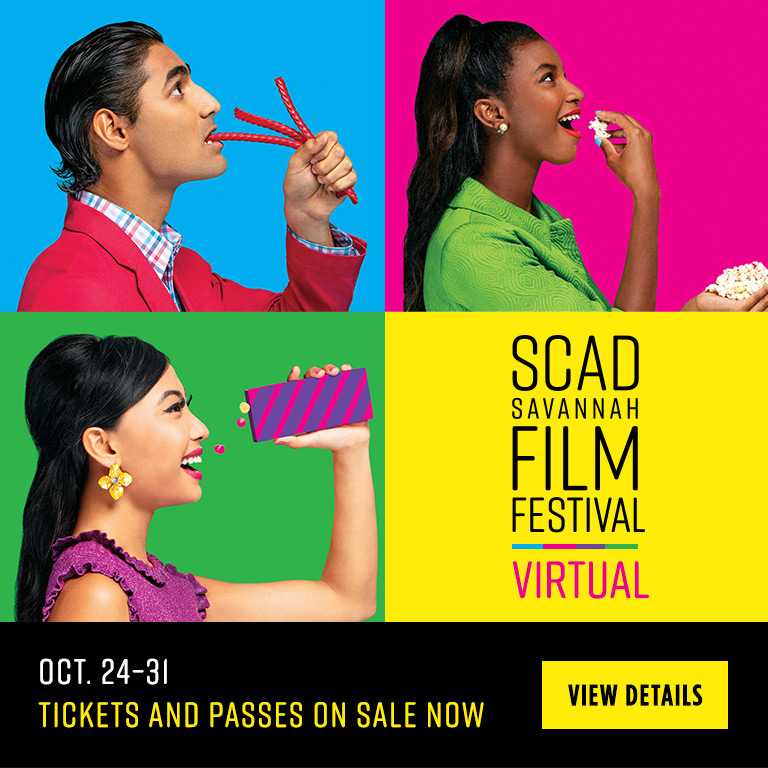 advertisement for scad savannah film festival
