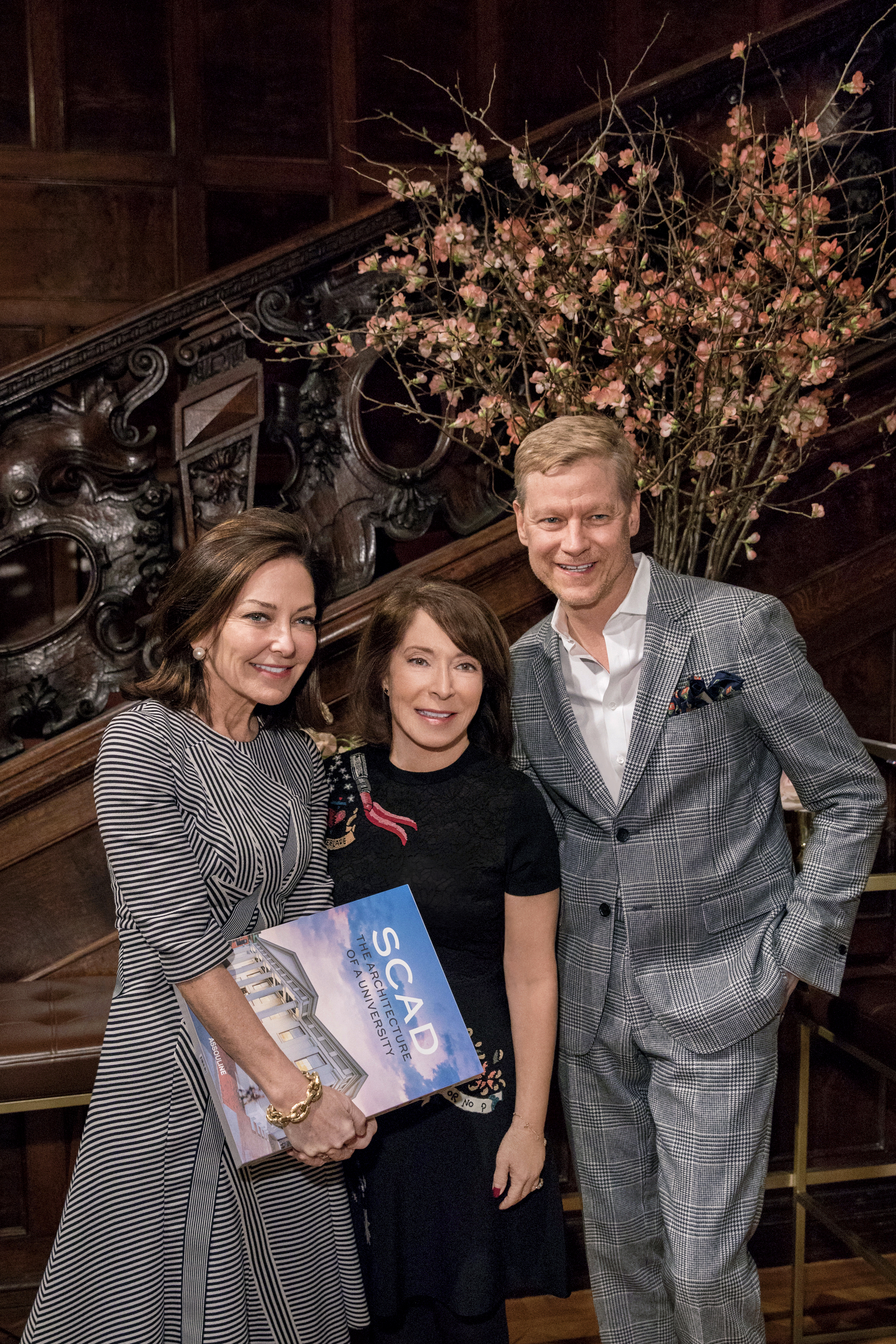 SCAD founder and president with director of Cooper Hewitt