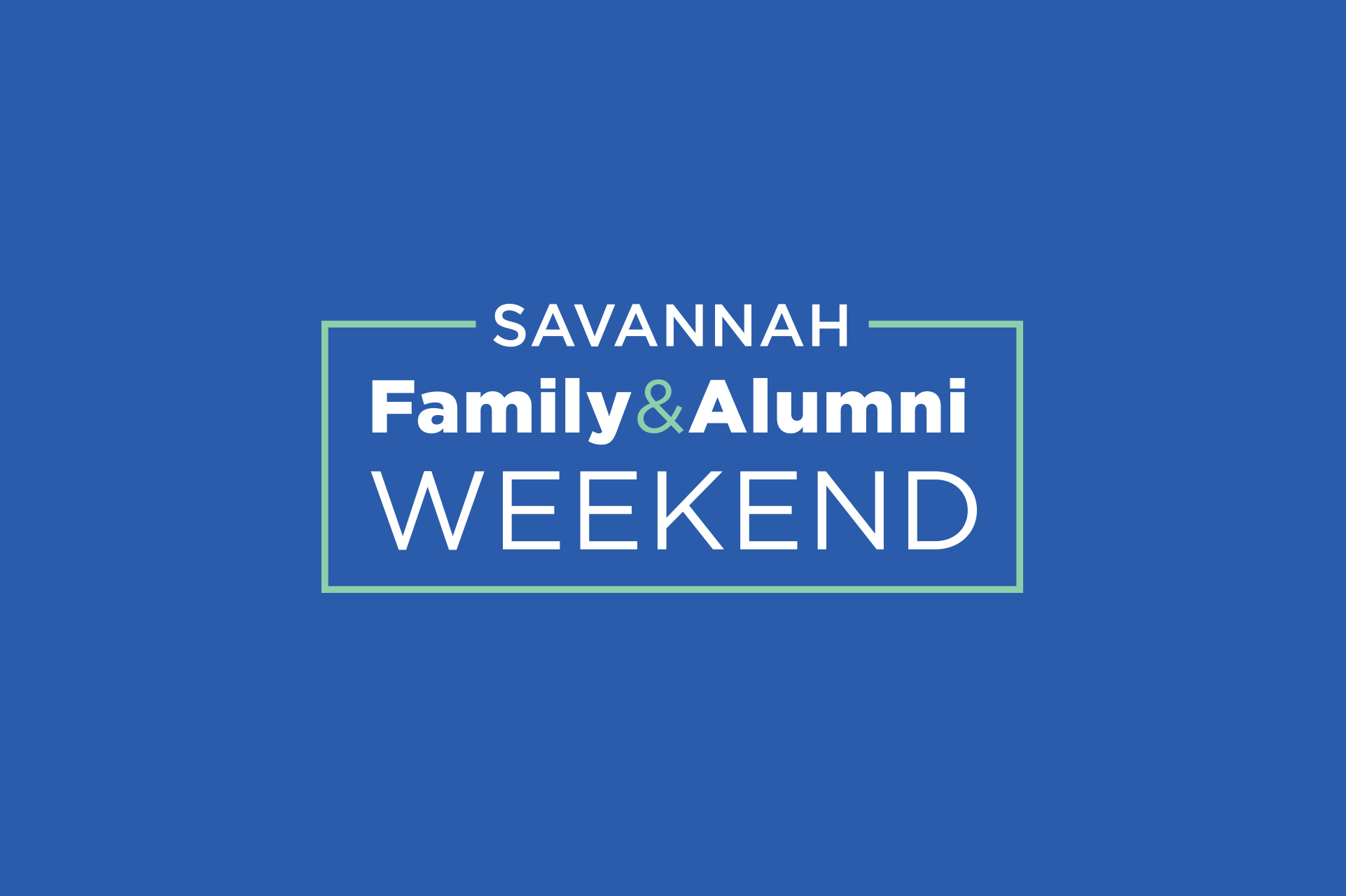 SCAD Family and Alumni Weekend 2025 SCAD.edu