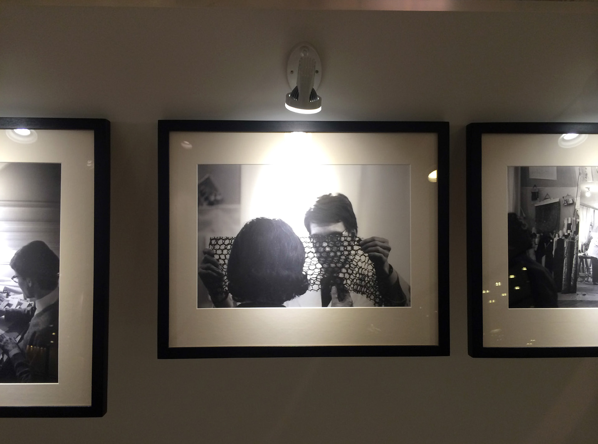 Black and white images on display at Shanghai Fashion Week