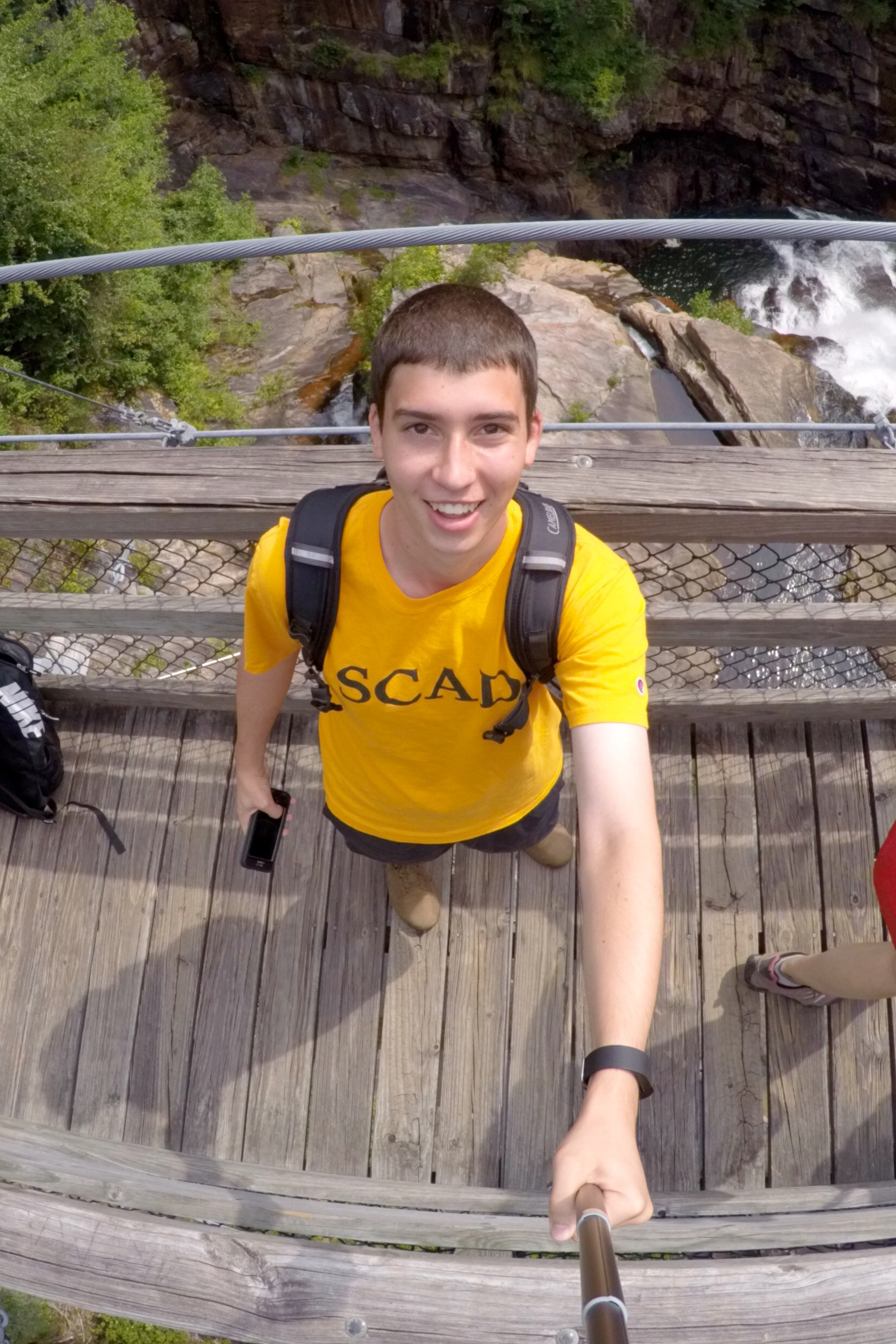 Selfie of motion media design student Stephen Amicucci 