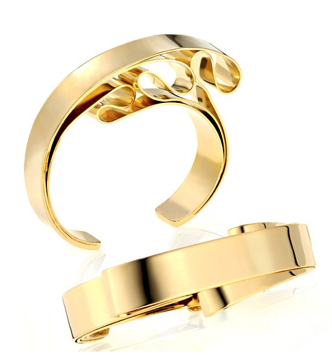 Gold cuffs