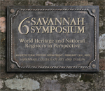 SCAD architectural history: 6th Savannah Symposium: World Heritage and National Registers in Perspective, 2009