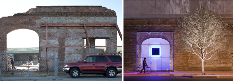 SCAD Museum of Art before and after restoration