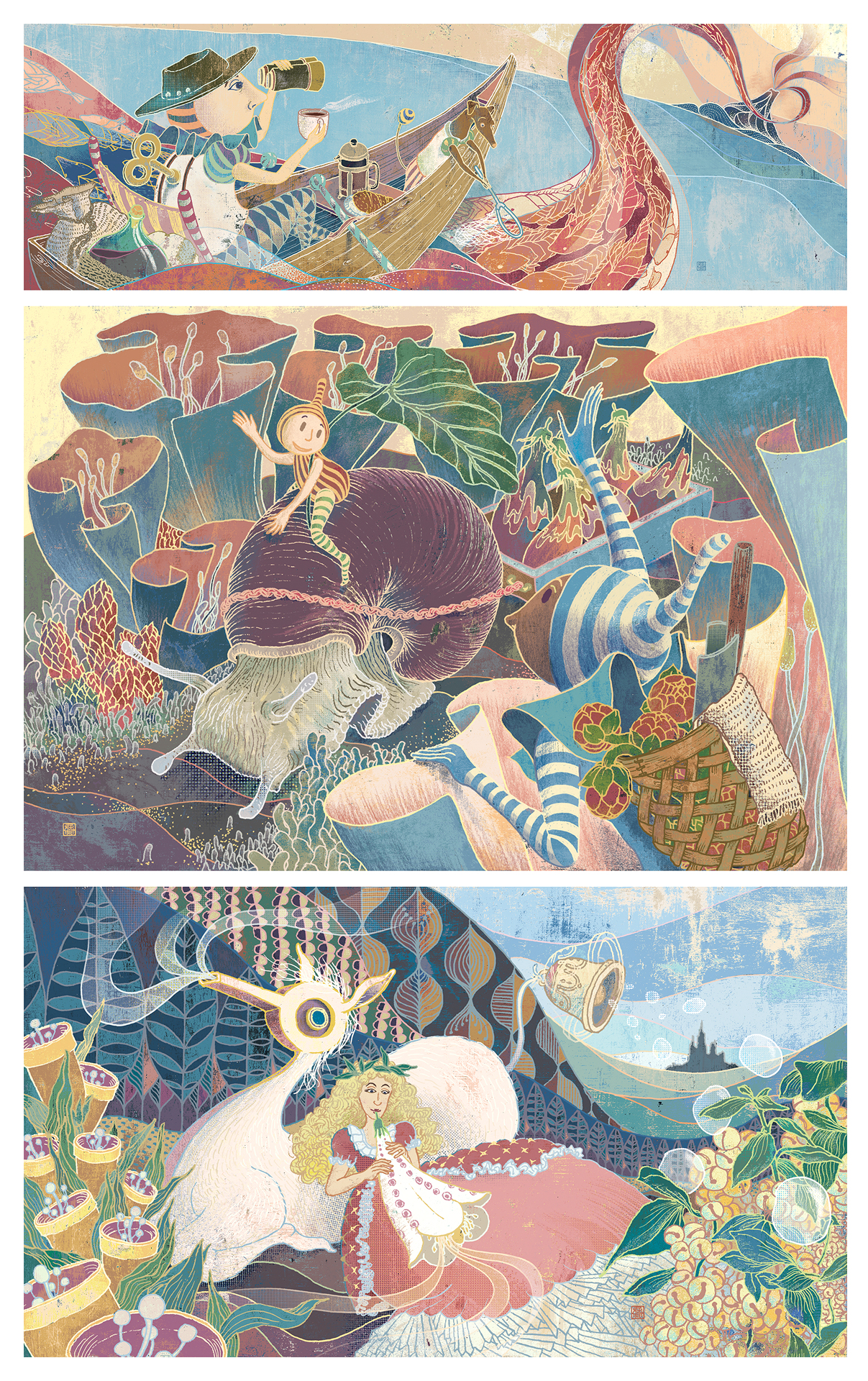 Yohei Horishita, Out to Launch, 2014, Illustration
