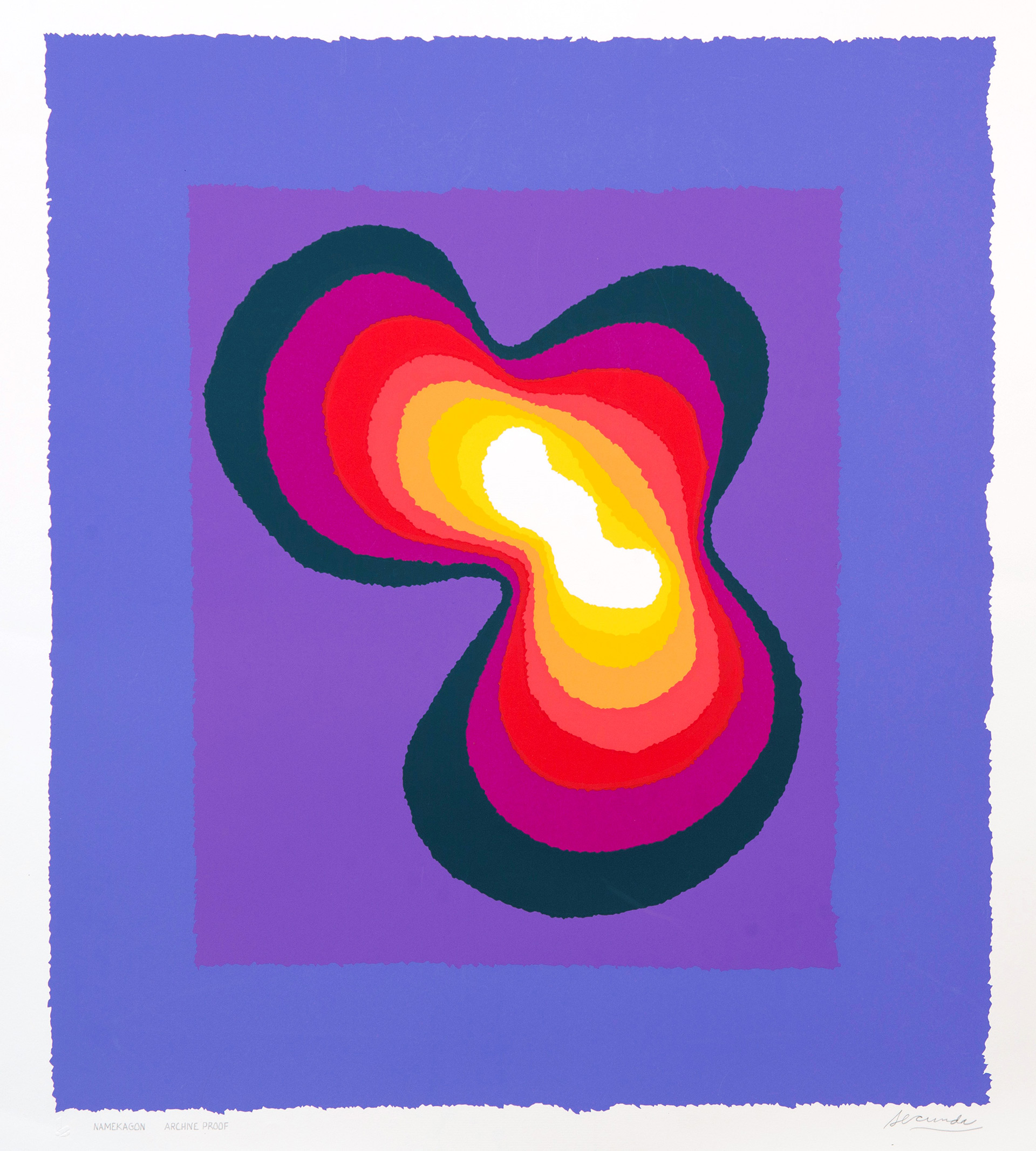 Arthur Secunda, NAMEKAGON, Limited Numbered Edition of 150, printmaking
