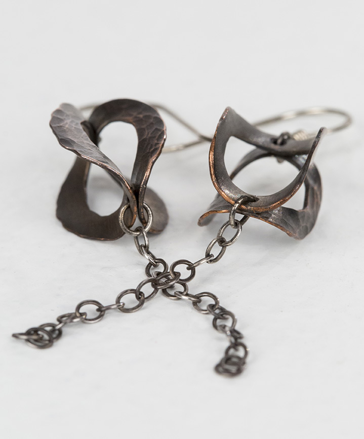 Untitled (earrings) by Hei-Mei Pan, jewelry