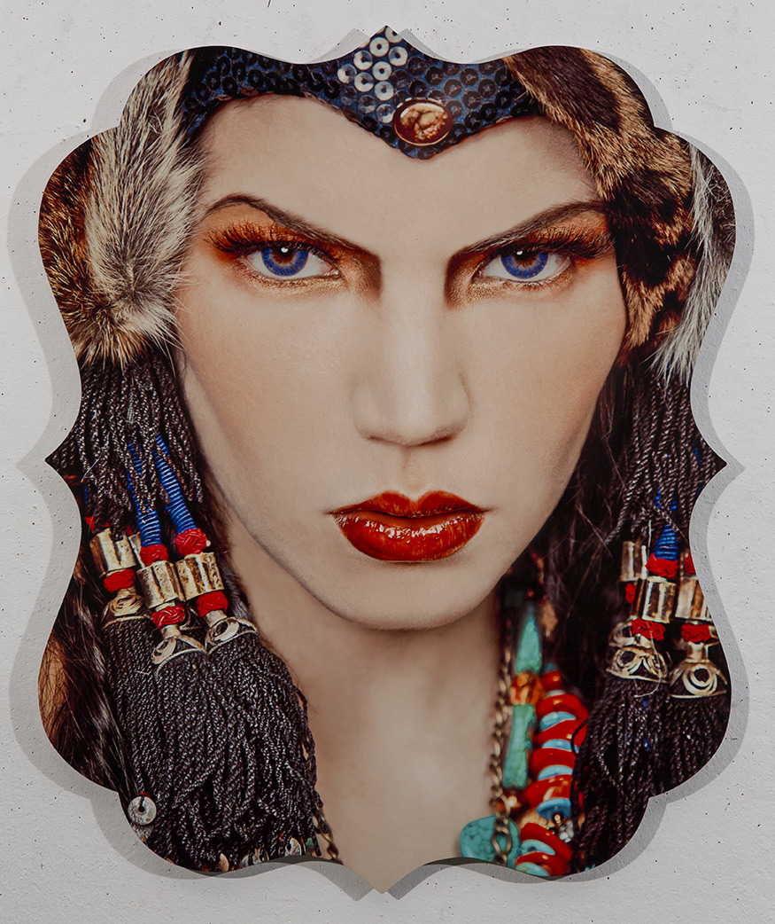 Bride of the Finilist the Falcon by Catherine Asanova, photography, metalprint