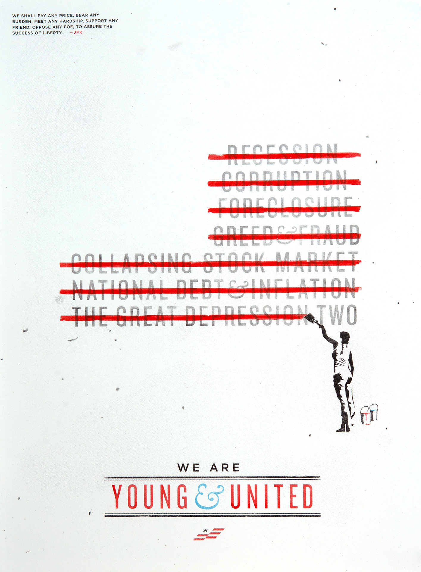Ben Lebovitz, printmaking, Rebuild America: United Works of America