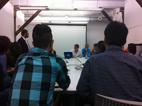 Students in workshop