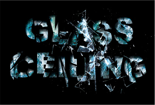 Glass Ceiling graphic by Elva Jiang