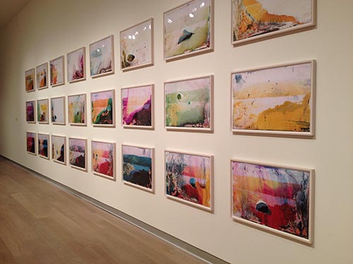 Series of artwork by Matthew Brandt