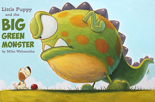 Cover of Big Green Monster by Mike Wohnoutka