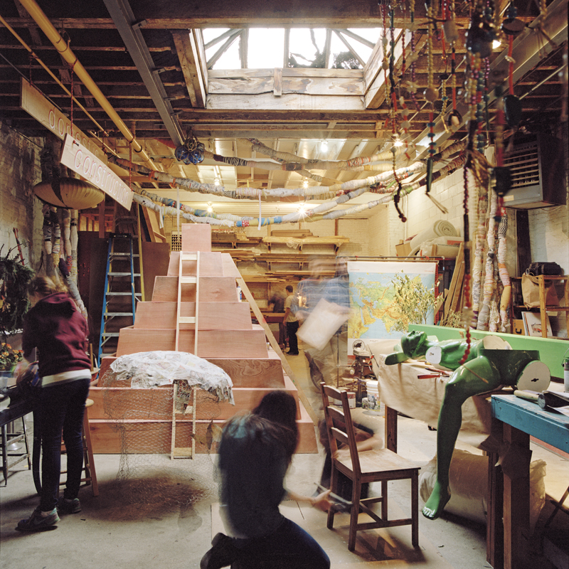 Inside the Domestic Construction studio