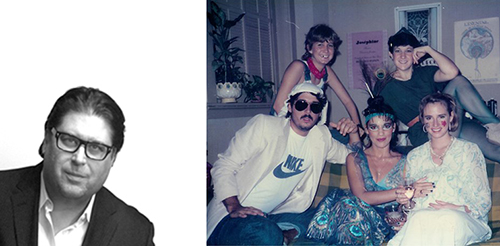 Picture of Bernard Urban as a student and today
